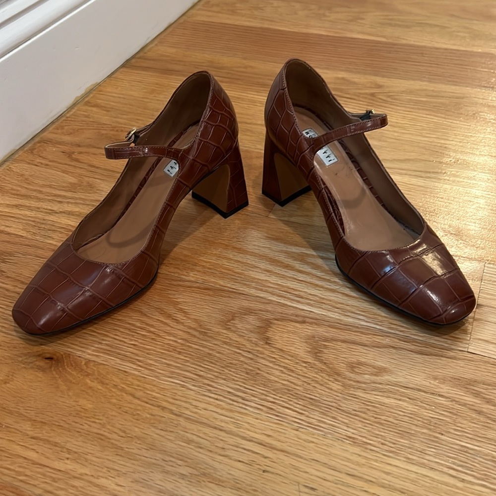 Fratelli Rossetti Mary Jane Pumps brown leather in Size 38 - Picture 2 of 7